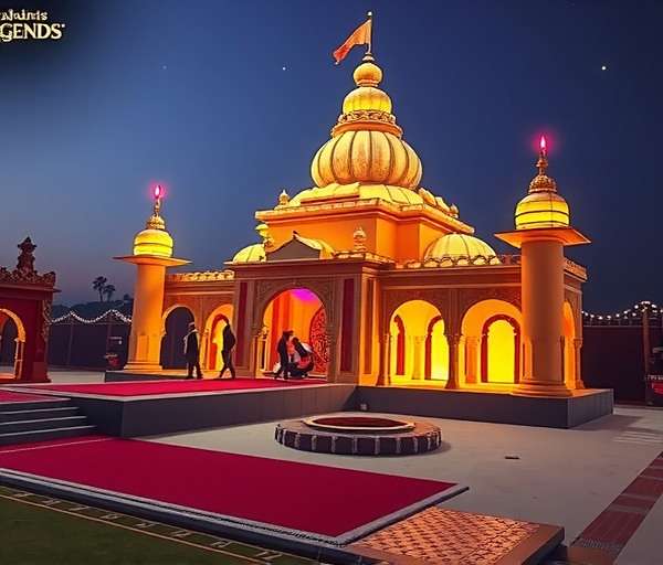 Lakshmi S Loot Legends - Diwali Celebration Lakshmi S Loot Legends Diwali event with illuminated temples and special decorations